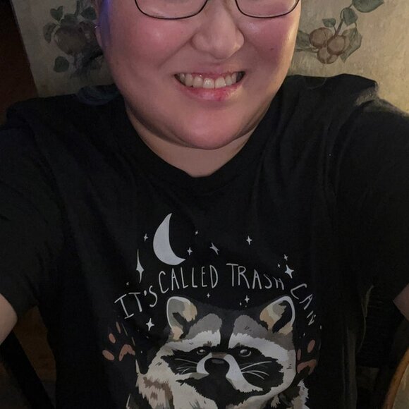 Funny Raccoon Inspiration Tee - Picture 4 of 4